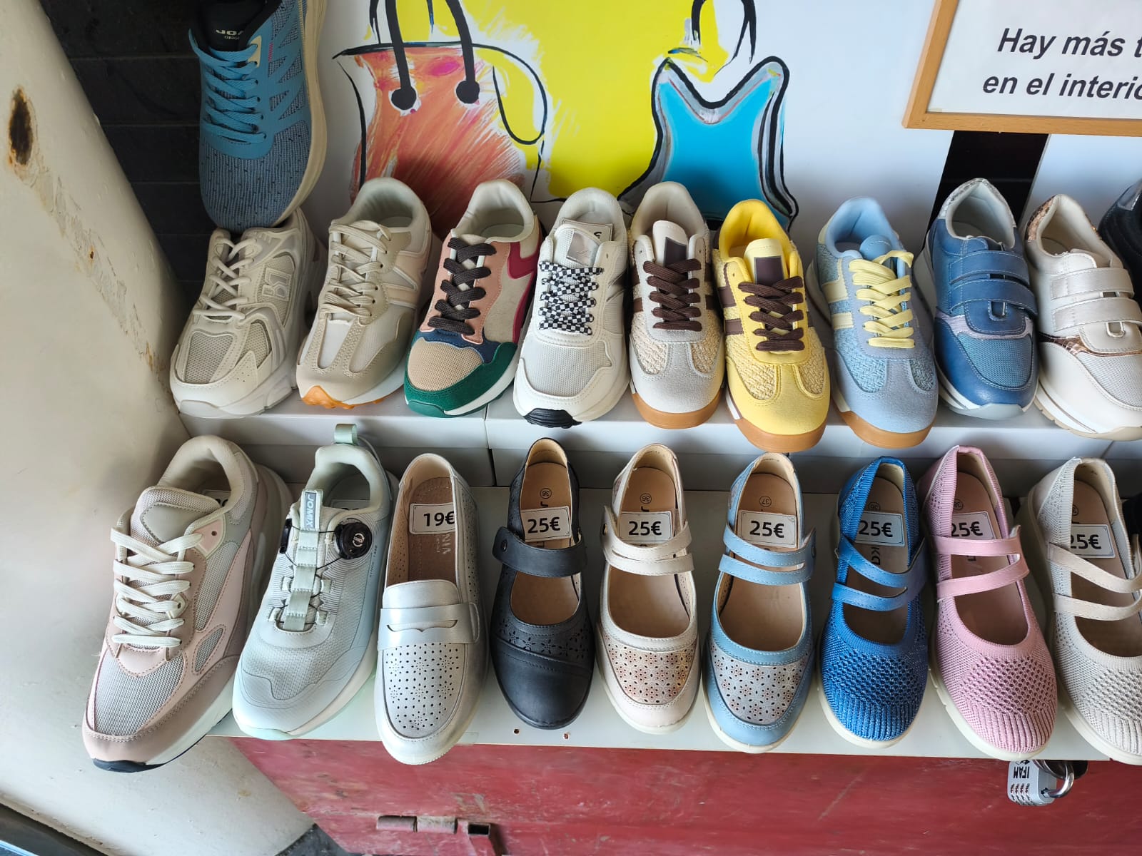 Zapatos cómodos de paseo